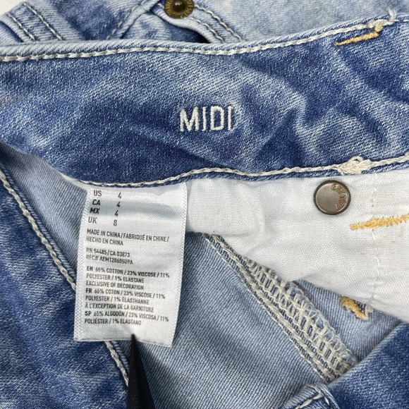 American Eagle Shorts Size 4 MIDI Super Stretch - Picture 5 of 11